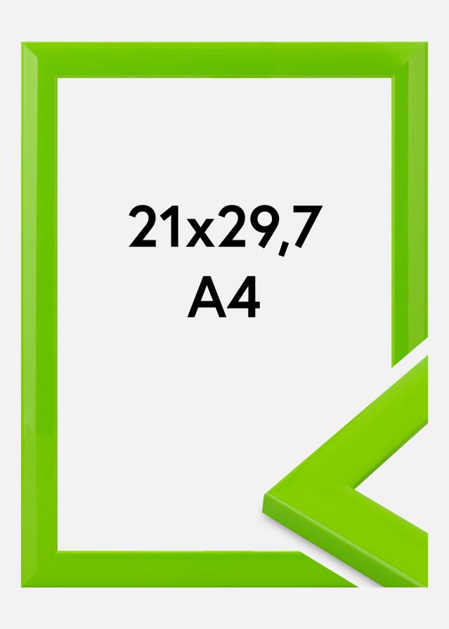 Rám Dorset Akrylové sklo světle zelená 21x29,7 cm (A4)
