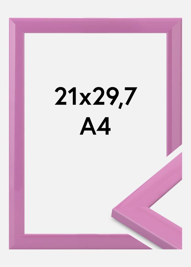 Rám Dorset Akrylové sklo Růžová 21x29,7 cm (A4)