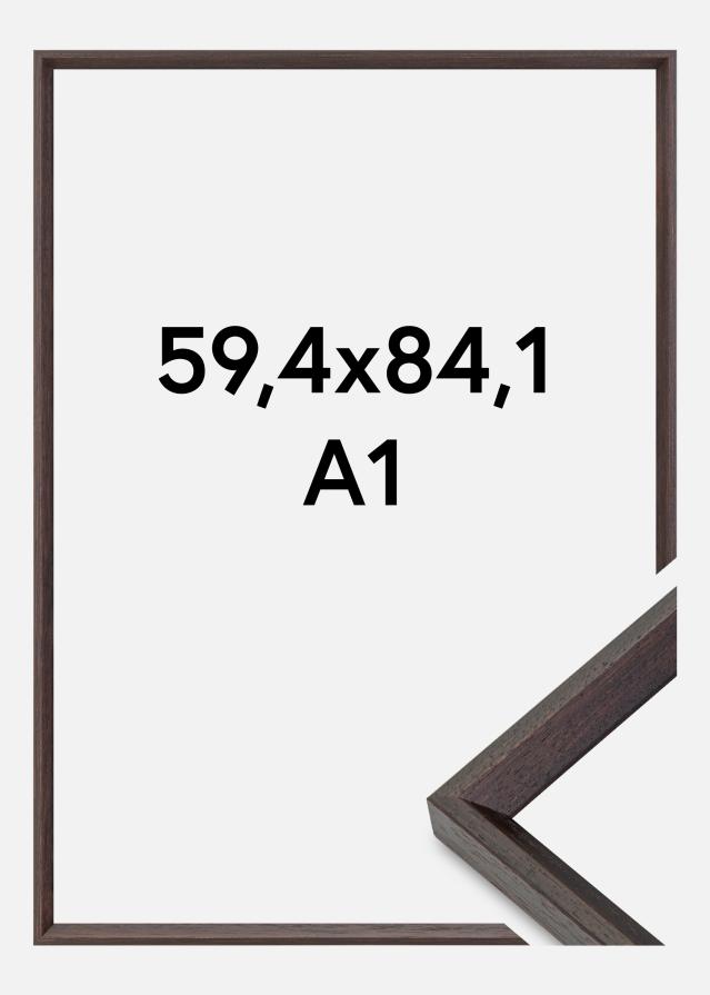 Rám Globe Akrylové sklo Espresso 59,4x84,1 cm (A1)