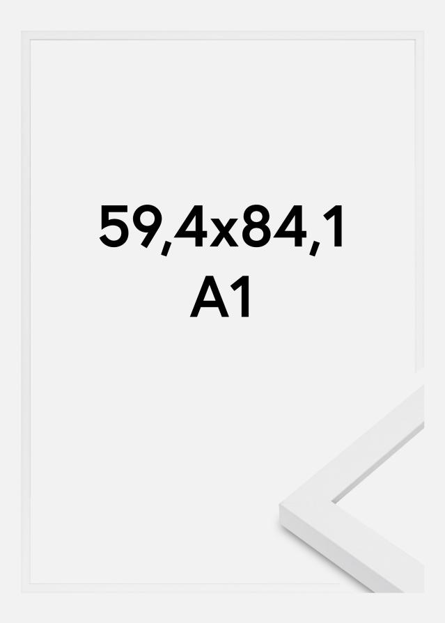 Rám Modern Akrylové sklo Bílá 59,4x84,1 cm (A1)