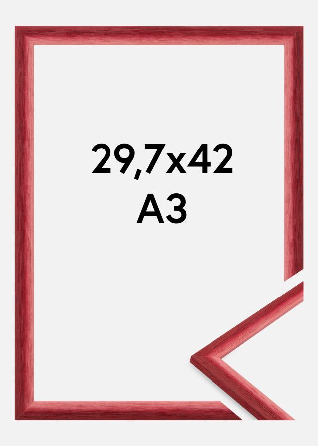 Rám Cornwall Akrylové sklo Tmavě červená 29,7x42 cm (A3)