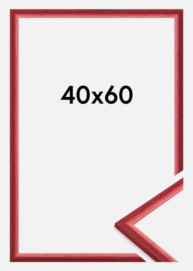 Rám Cornwall Akrylové sklo Tmavě červená 40x60 cm