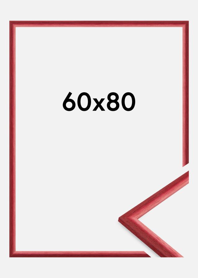 Rám Cornwall Akrylové sklo Tmavě červená 60x80 cm