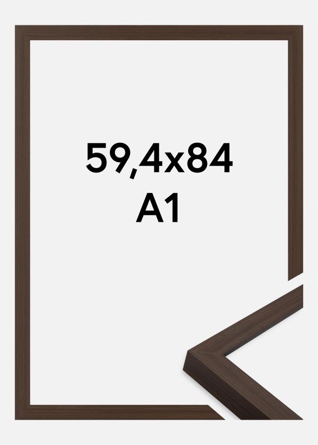 Rám Wells Akrylové sklo Hnědý 59,4x84,1 cm (A1)