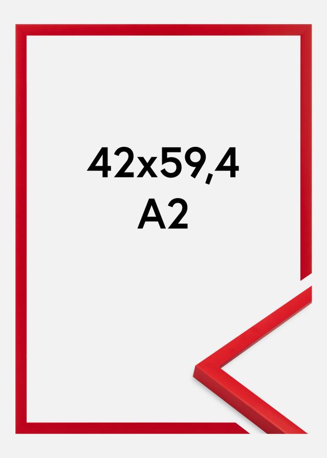 Rám Kent Akrylové sklo Červený 42x59,4 cm (A2)