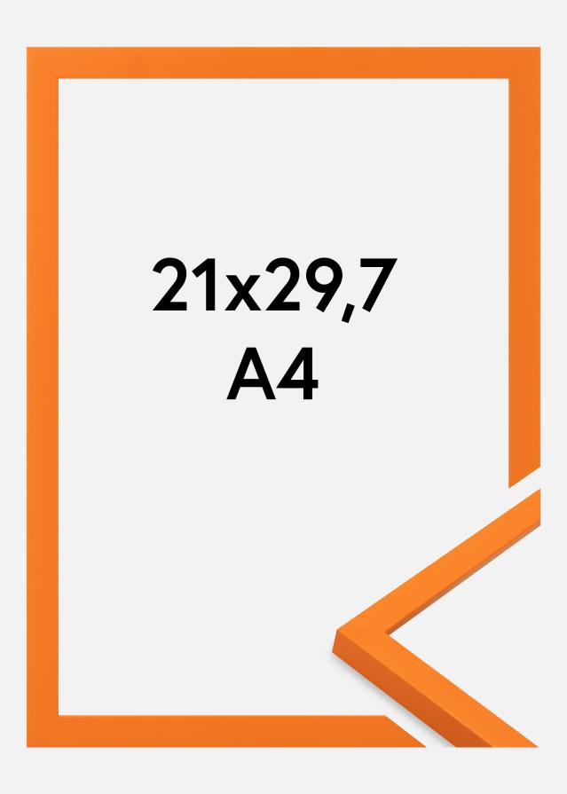 Rám Kent Akrylové sklo Oranžová 21x29,7 cm (A4)