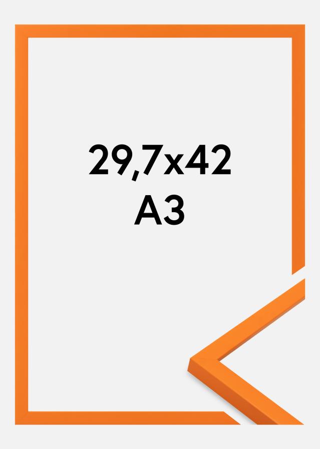 Rám Kent Akrylové sklo Oranžová 29,7x42 cm (A3)