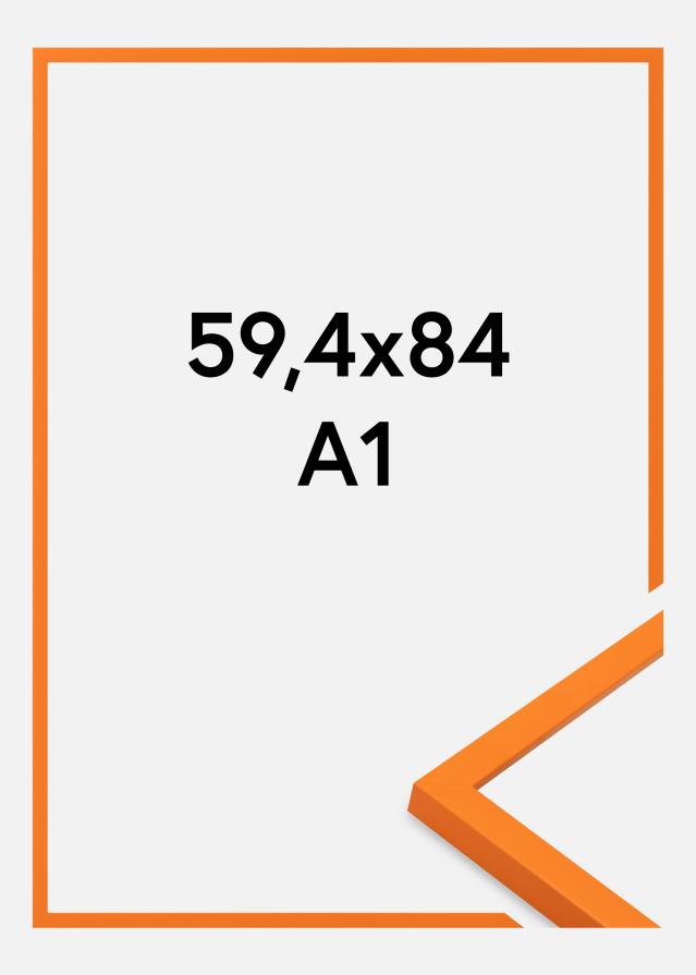 Rám Kent Akrylové sklo Oranžová 59,4x84,1 cm (A1)