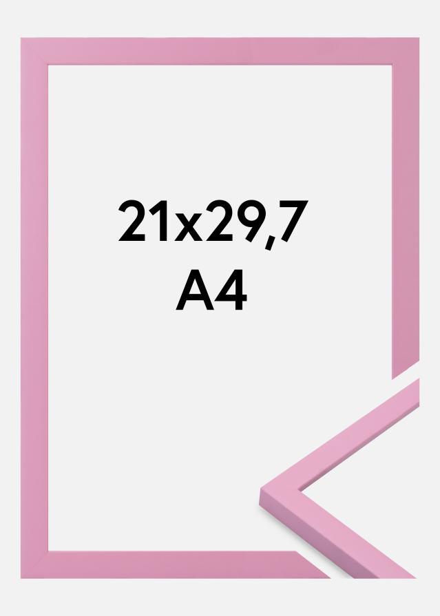Rám Kent Akrylové sklo Růžová 21x29,7 cm (A4)