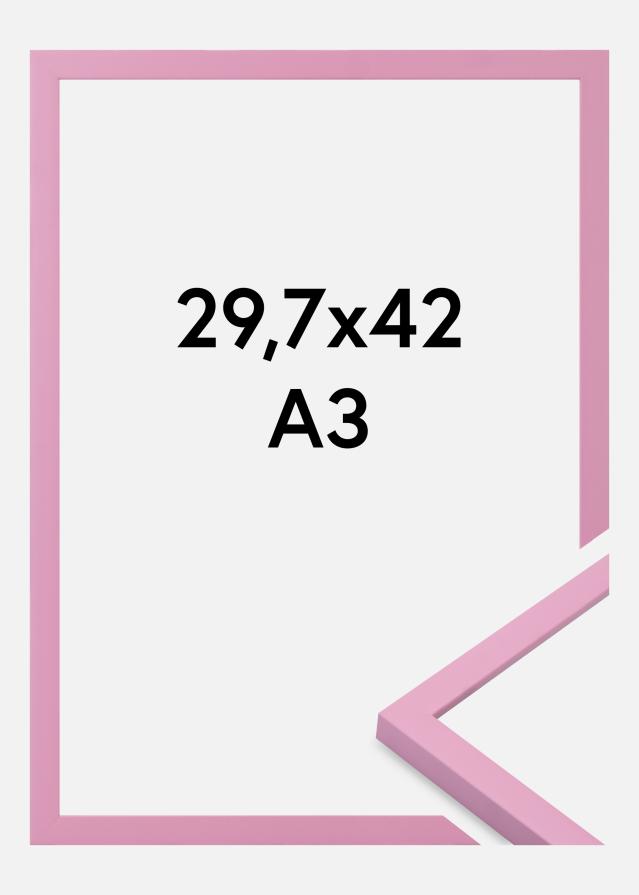 Rám Kent Akrylové sklo Růžová 29,7x42 cm (A3)