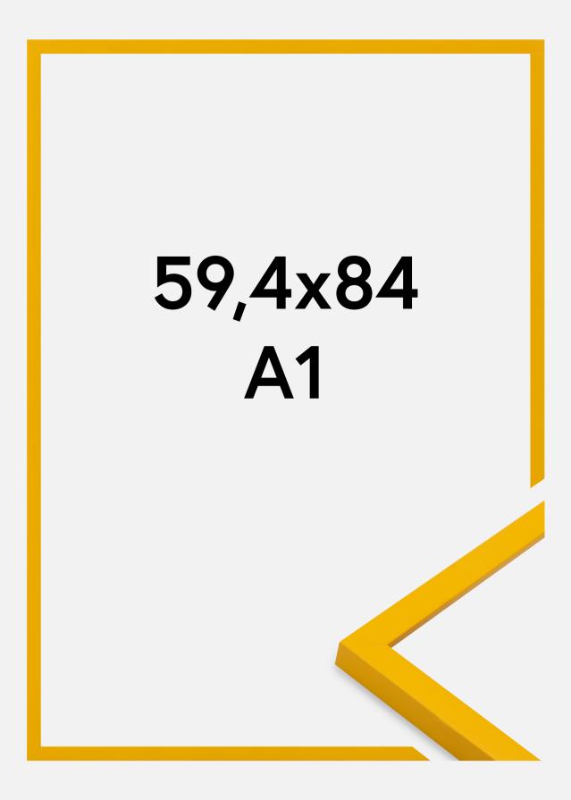 Rám Kent Akrylové sklo Žlutá 59,4x84,1 cm (A1)