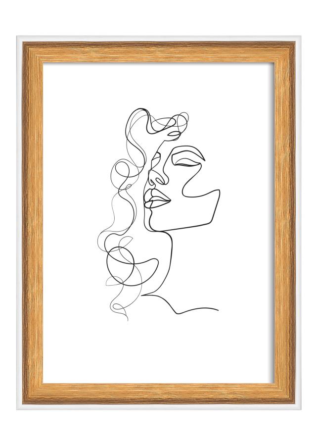 Rám Silhouette Ořech 13x18 cm