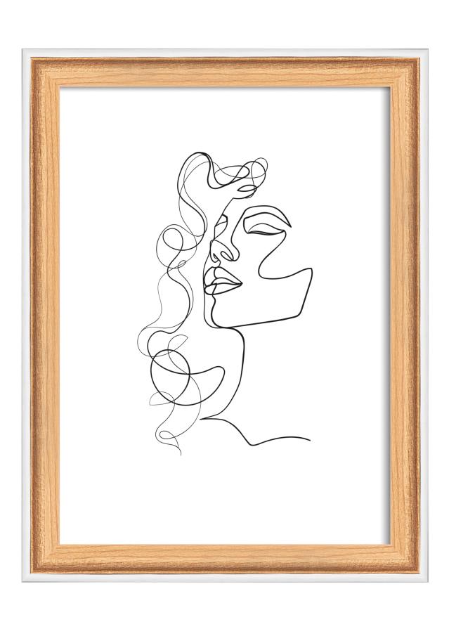 Rám Silhouette Dub 13x18 cm