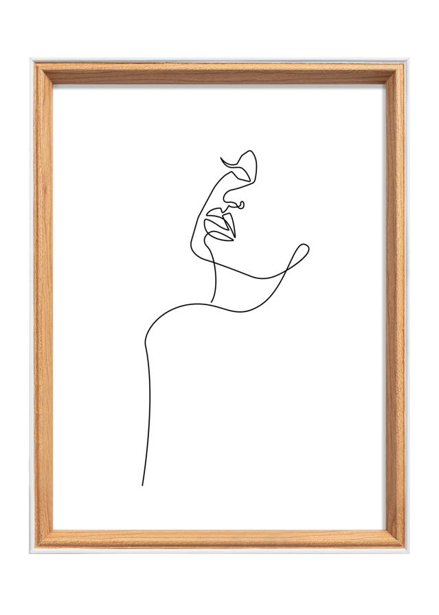 Rám Silhouette Dub 18x24 cm
