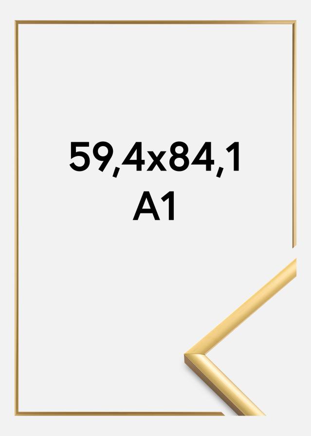 Rám New Lifestyle Akrylové sklo Lesklá Zlatá 59,4x84,1 cm (A1)