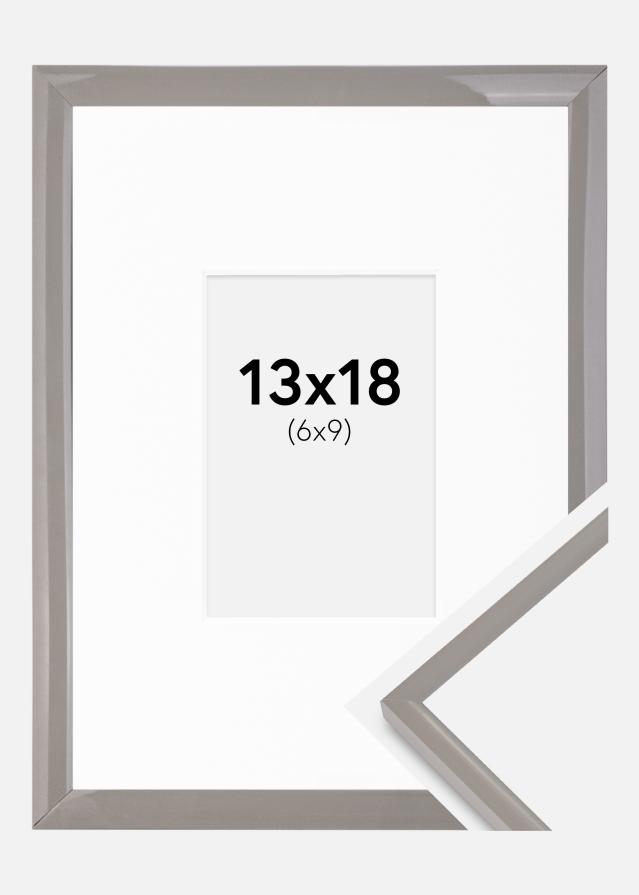 Rám New Lifestyle země šedá 13x18 cm - Pasparty Bílý 7x10 cm