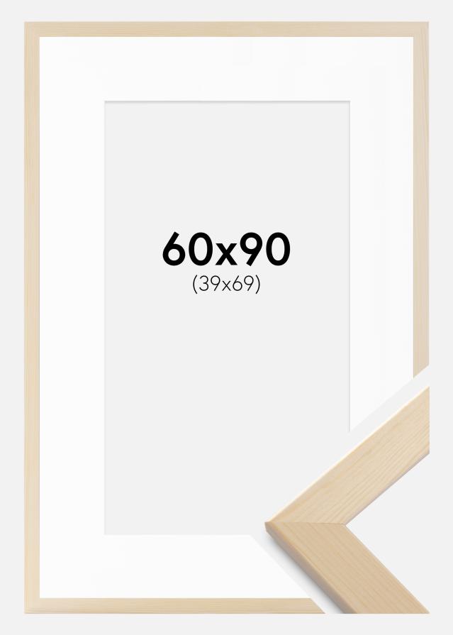 Rám Trendline Příroda 60x90 cm - Pasparty Bílý 40x70 cm