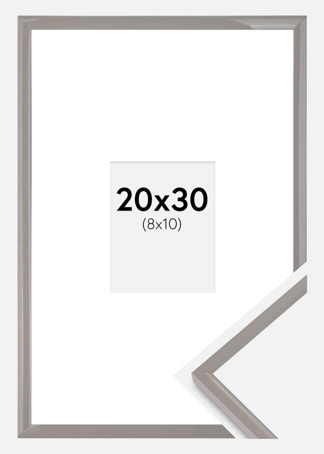 Rám New Lifestyle země šedá 20x30 cm - Pasparty Bílý 9x11 cm