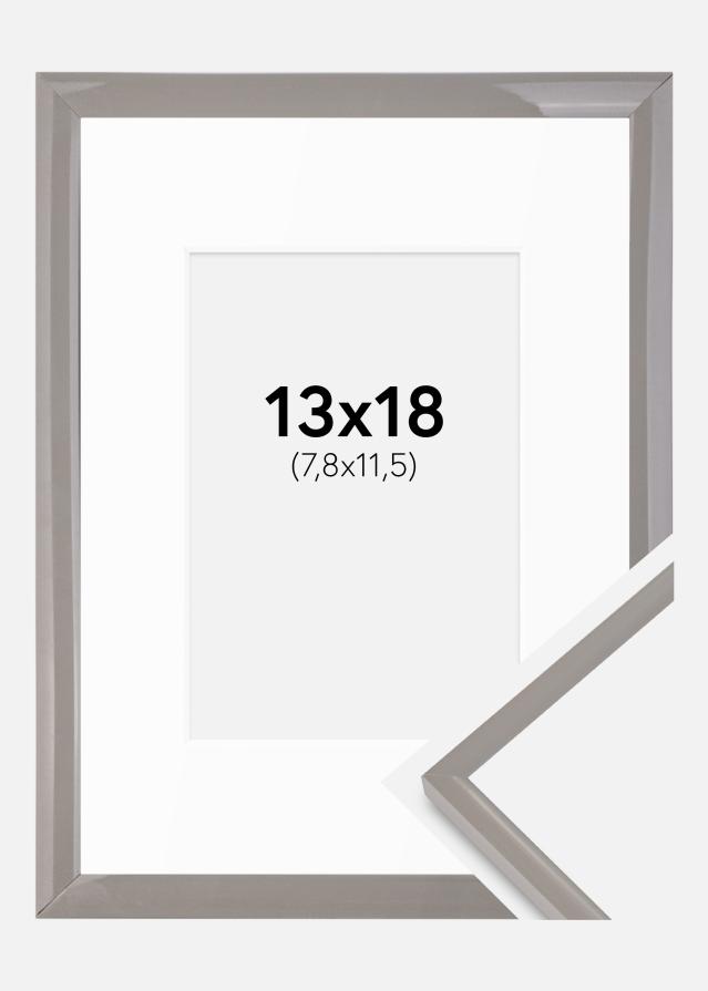 Rám New Lifestyle země šedá 13x18 cm - Pasparty Bílý B7 88x125 mm