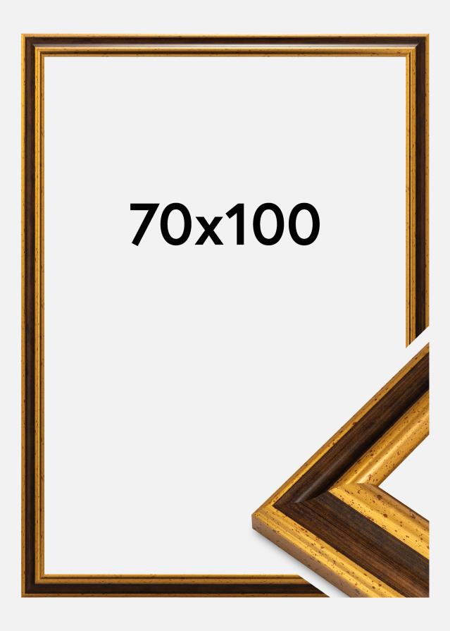 Rám Aberystwyth Akrylové sklo Zlatá 70x100 cm