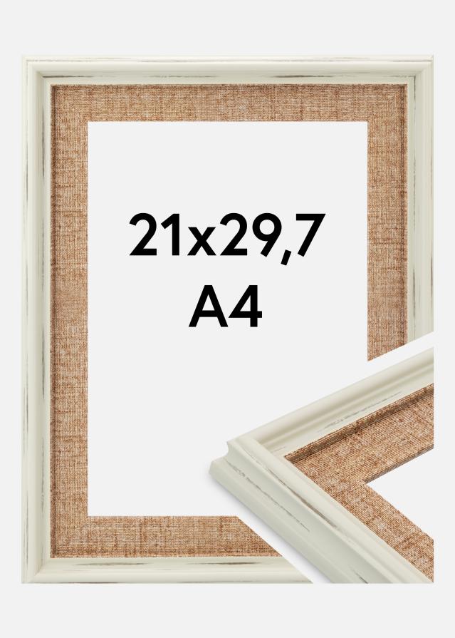 Rám Sandweave Akrylové sklo Bílá 21x29.7 cm (A4)