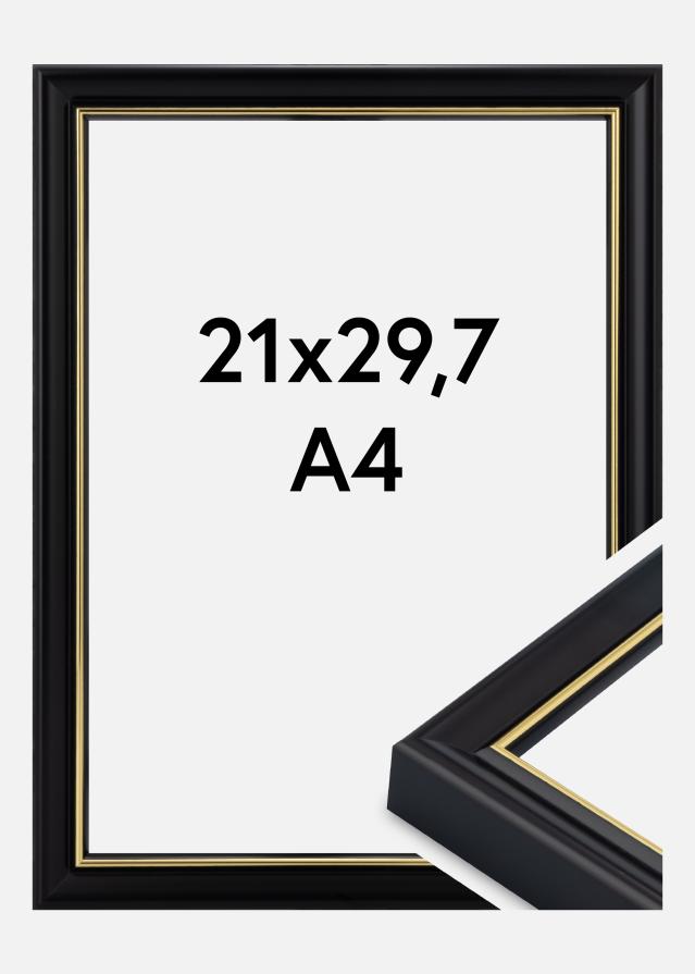 Rám Canterbury Akrylové sklo Černá 21x29,7 cm (A4)