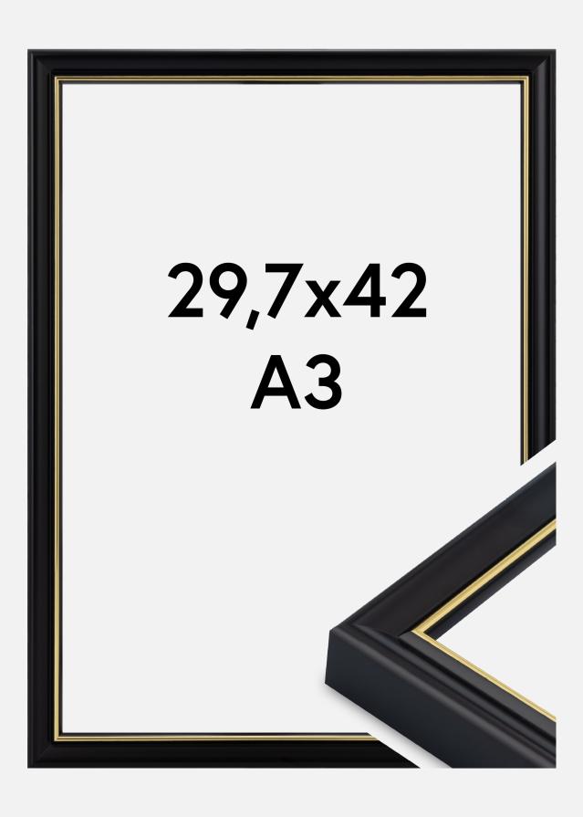 Rám Canterbury Akrylové sklo Černá 29,7x42 cm (A3)