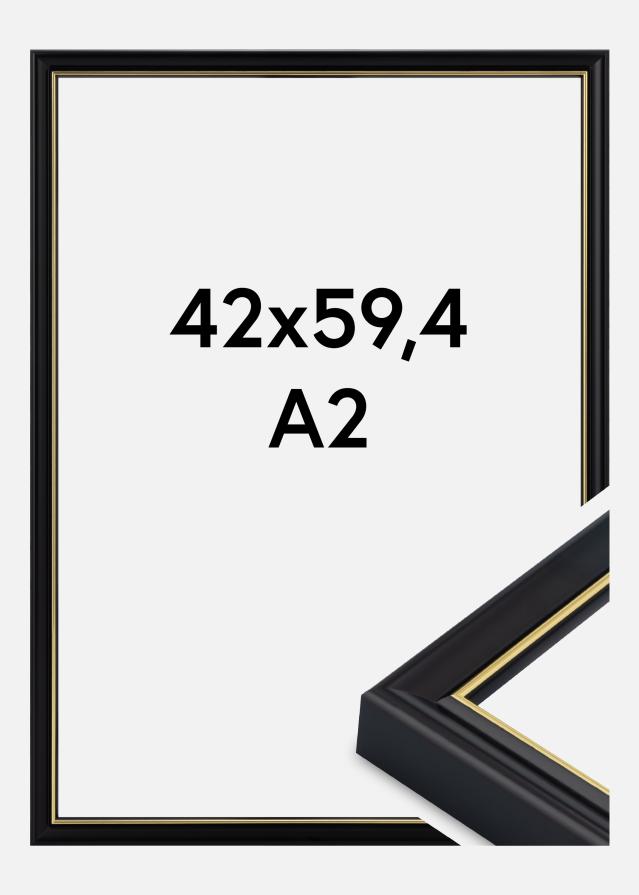 Rám Canterbury Akrylové sklo Černá 42x59,4 cm (A2)