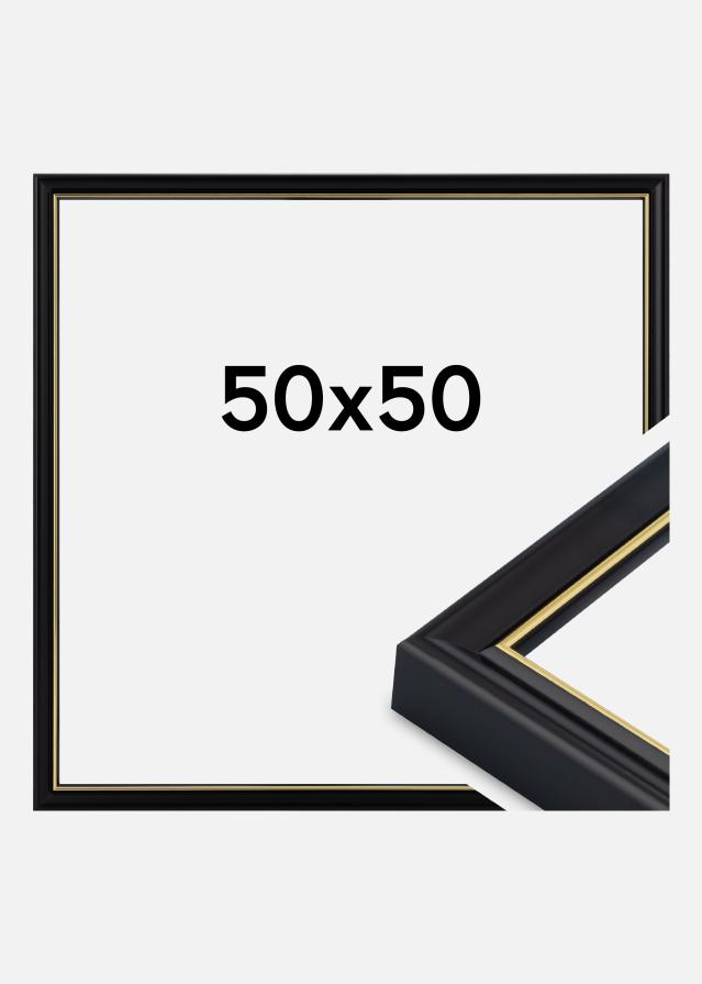 Rám Canterbury Akrylové sklo Černá 50x50 cm