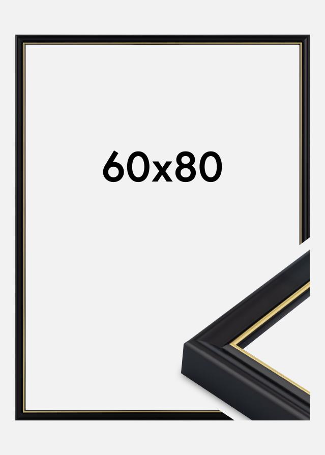 Rám Canterbury Akrylové sklo Černá 60x80 cm