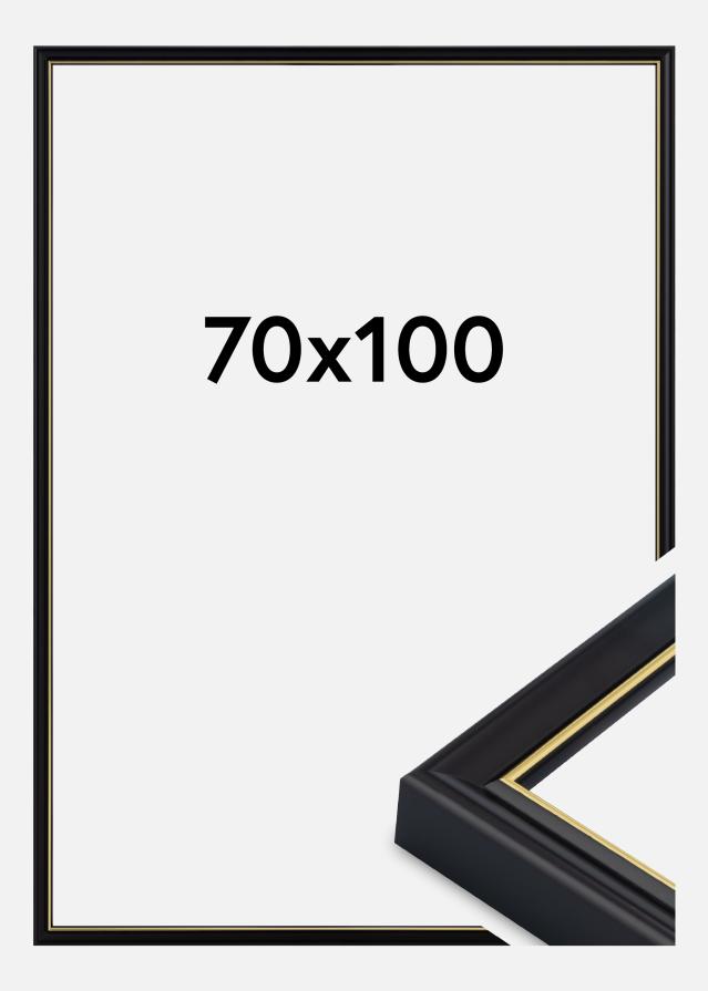 Rám Canterbury Akrylové sklo Černá 70x100 cm