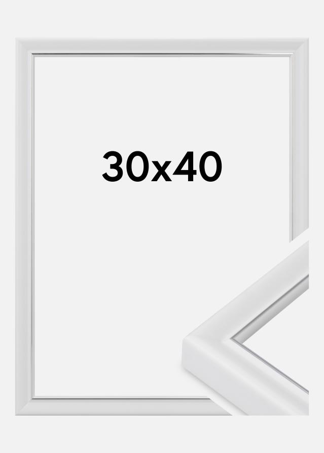 Rám Canterbury Akrylové sklo Bílá 30x40 cm