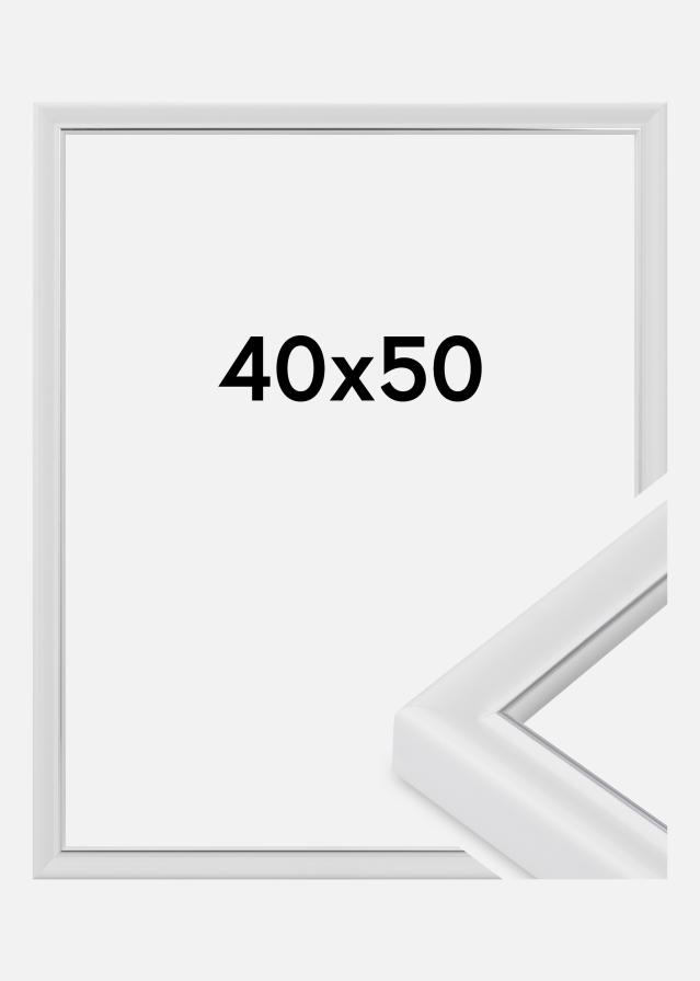 Rám Canterbury Akrylové sklo Bílá 40x50 cm