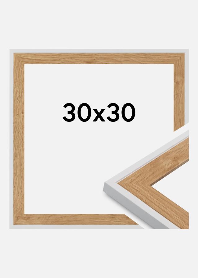 Rám Clearline Akrylové sklo Bílá 30x30 cm