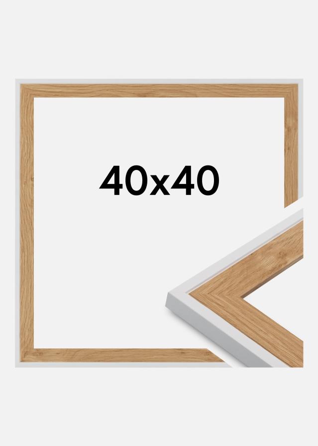 Rám Clearline Akrylové sklo Bílá 40x40 cm