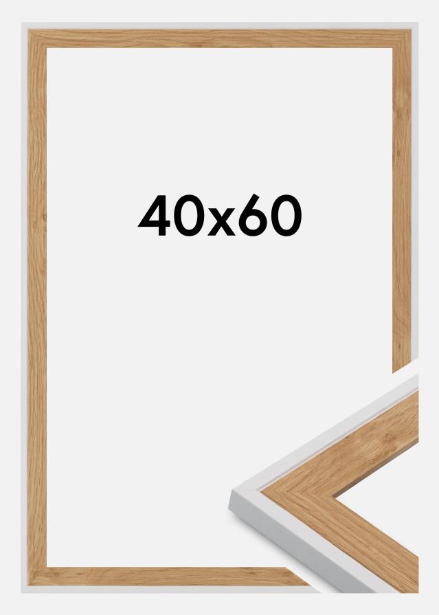 Rám Clearline Akrylové sklo Bílá 40x60 cm