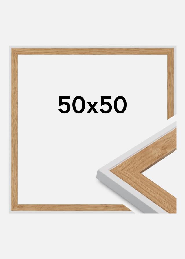 Rám Clearline Akrylové sklo Bílá 50x50 cm