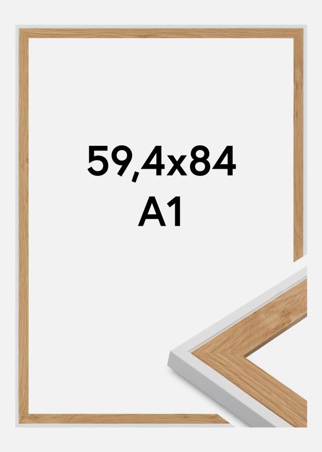Rám Clearline Akrylové sklo Bílá 59,4x84 cm (A1)