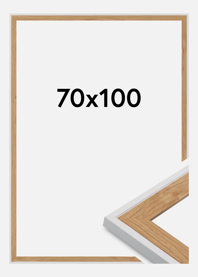 Rám Clearline Akrylové sklo Bílá 70x100 cm