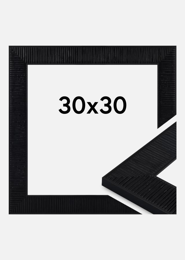 Rám Lund Akrylové sklo Černá 30x30 cm