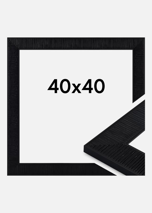 Rám Lund Akrylové sklo Černá 40x40 cm
