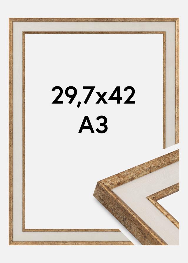 Rám Dolly Akrylové sklo Zlatá 29,7x42 cm (A3)