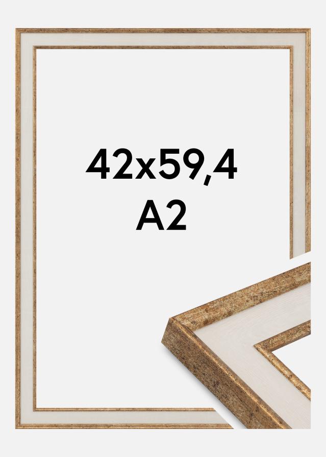 Rám Dolly Akrylové sklo Zlatá 42x59,4 cm (A2)