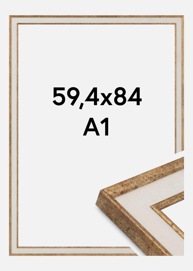 Rám Dolly Akrylové sklo Zlatá 59,4x84 cm (A1)