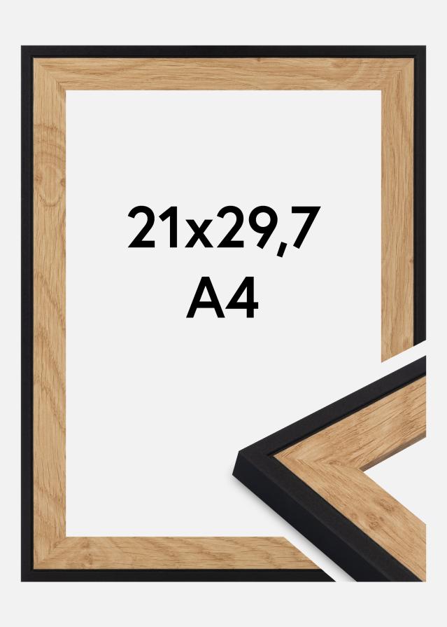 Rám Iris Akrylové sklo Černá 21x29.7 cm (A4)