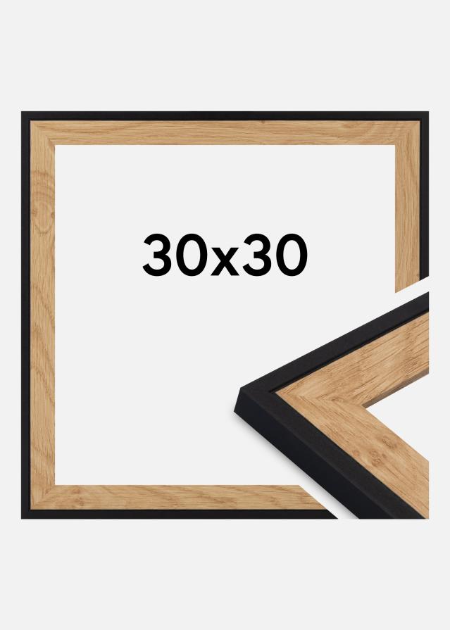 Rám Iris Akrylové sklo Černá 30x30 cm