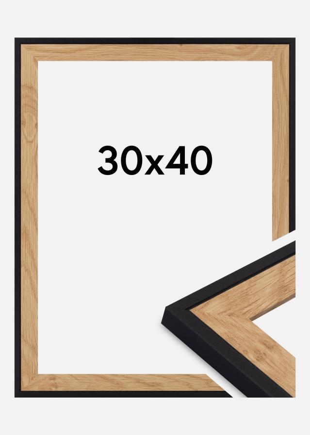 Rám Iris Akrylové sklo Černá 30x40 cm