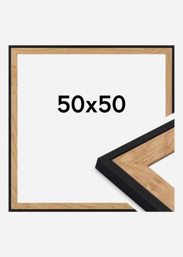 Rám Iris Akrylové sklo Černá 50x50 cm