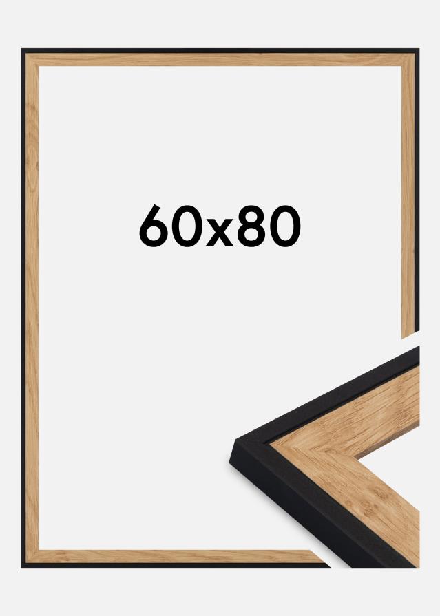 Rám Iris Akrylové sklo Černá 60x80 cm