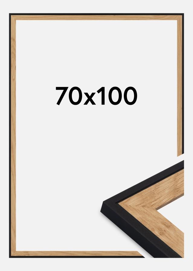Rám Iris Akrylové sklo Černá 70x100 cm